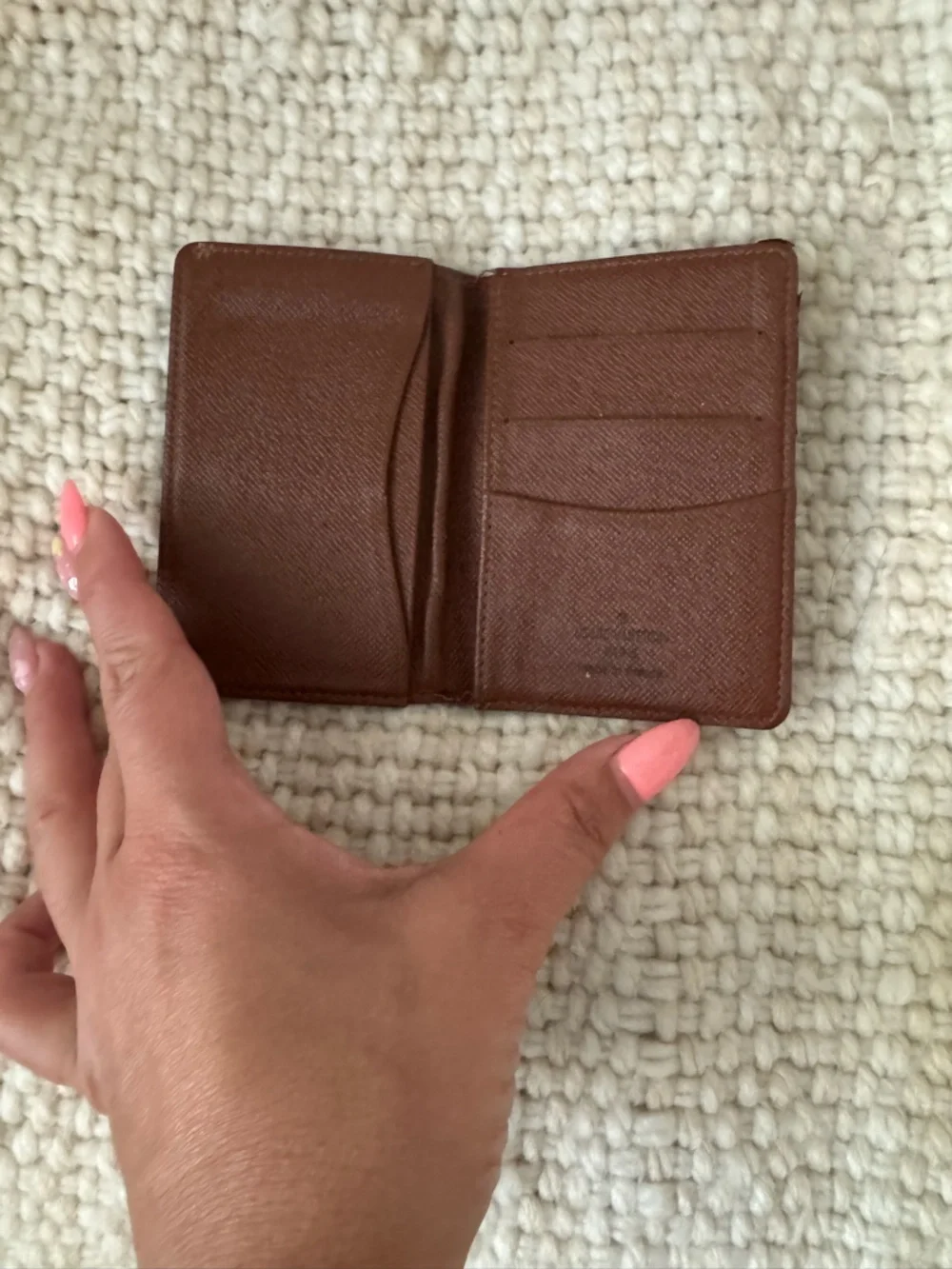 Louis Vuitton Brown Monogram Card holder